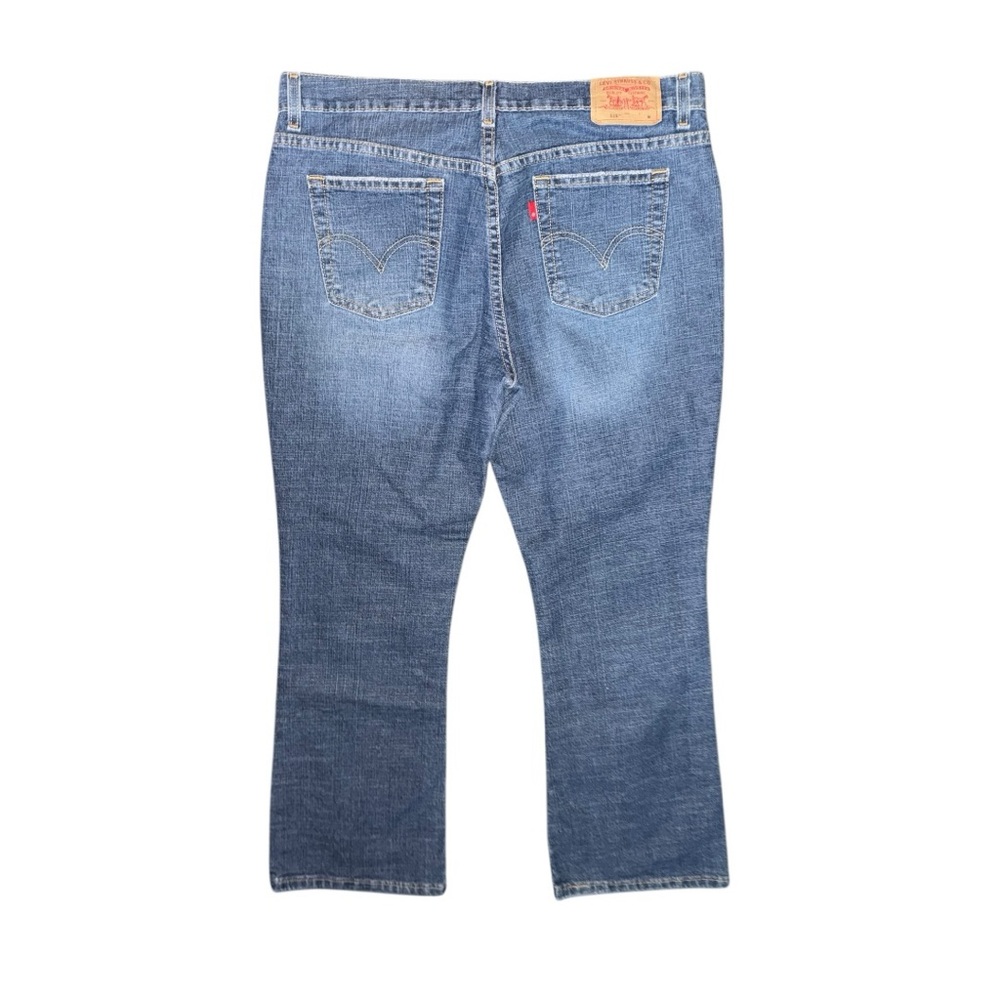 VTG y2k Levi’s 515‎ bootcut medium wash LOW RISE size 12 petite - Picture 4 of 9